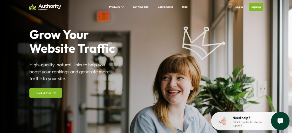 Authority Builders Homepage image