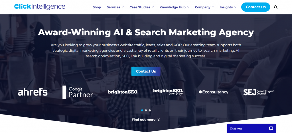 Top Construction Link Building services - Click Intelligence